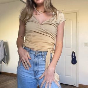 Vintage Ralph Laurén 100% silk top!